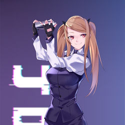 This is a pixiv picture whose title is -【UMP9  调酒师】-.
