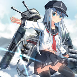 This is a pixiv picture whose title is 艤装.