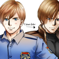 This is a pixiv picture whose title is RE:2と4のレオン.