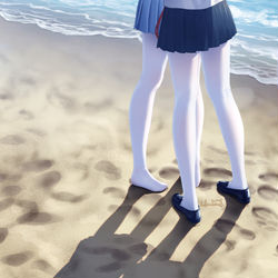 This is a pixiv picture whose title is ひみつの授業.