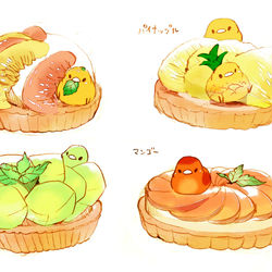 This is a pixiv picture whose title is 夏タルト.