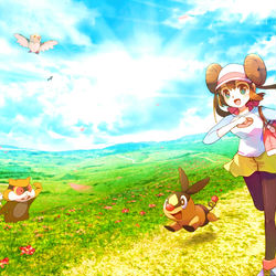 This is a pixiv picture whose title is はじまりのはるかぜ！.