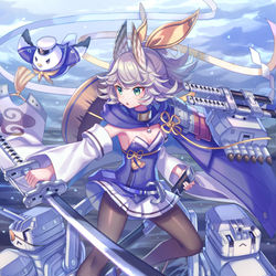 This is a pixiv picture whose title is 北風.