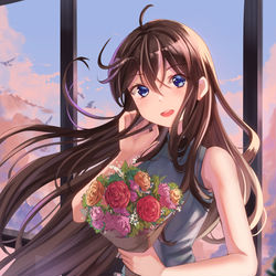 This is a pixiv picture whose title is Beautiful Moments.