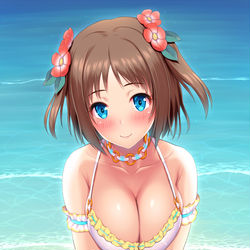 This is a pixiv picture whose title is 水着ロニエ.