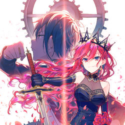 This is a pixiv picture whose title is リベリオ・マキナ２　―《白檀式》文月の嫉妬心―.