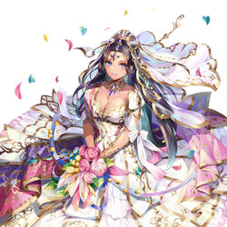 This is a pixiv picture whose title is 【ロマンシング サガ リ・ユニバース】ファティーマ.