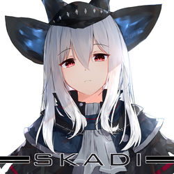 This is a pixiv picture whose title is Skadi.