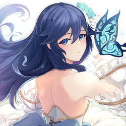 This is a pixiv picture whose title is 【FE】花嫁ルキナ【無双】.