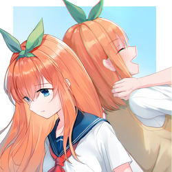 This is a pixiv picture whose title is 過去.