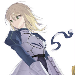 This is a pixiv picture whose title is Saber.
