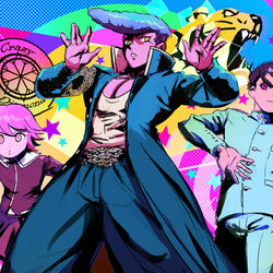 This is a pixiv picture whose title is クレイジー・ダイヤモンド ギャング.