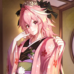 This is a pixiv picture whose title is 大奥アストルフォくん.