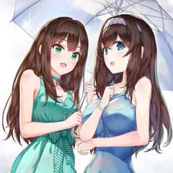 This is a pixiv picture whose title is しぶりんxふみふみ.
