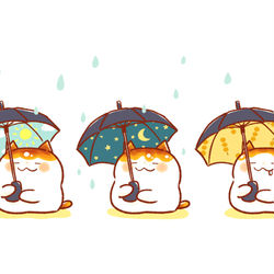 This is a pixiv picture whose title is 傘の日.