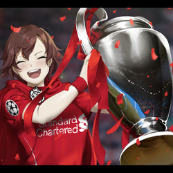 This is a pixiv picture whose title is RWBY - Champions League Final.