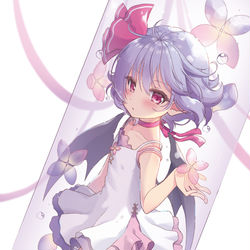 This is a pixiv picture whose title is レミリア × アジサイのハーバリウム.