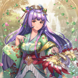 This is a pixiv picture whose title is 戦国姫神ワルキュリエ-筒井順慶.