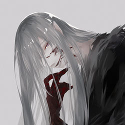 This is a pixiv picture whose title is 吸血鬼.
