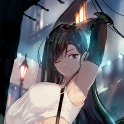 This is a pixiv picture whose title is ティファ.
