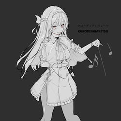 This is a pixiv picture whose title is KURODIA.