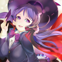 This is a pixiv picture whose title is 魔女のぞ.