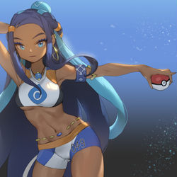 This is a pixiv picture whose title is Nessa.