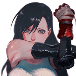 This is a pixiv picture whose title is Tifa.