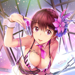 This is a pixiv picture whose title is ［真夏の果実］及川雫.