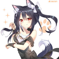 This is a pixiv picture whose title is わんわん時雨.