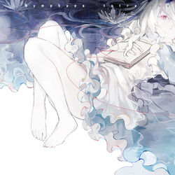 This is a pixiv picture whose title is Nymphaea tetragona.