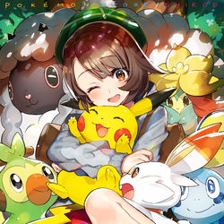 This is a pixiv picture whose title is Pokémon.