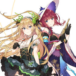 This is a pixiv picture whose title is 『魔法使いと黒猫のウィズ 黄昏メアレス イラストストーリー』.