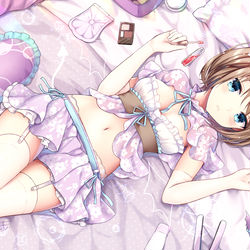 This is a pixiv picture whose title is 天然小悪魔まりあちゃん。.
