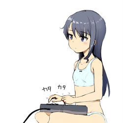 This is a pixiv picture whose title is おうちむっちゃん.