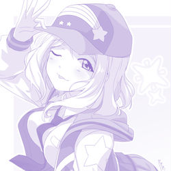 This is a pixiv picture whose title is シャイニー.