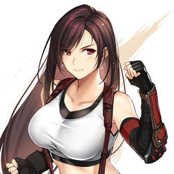This is a pixiv picture whose title is ティファ.