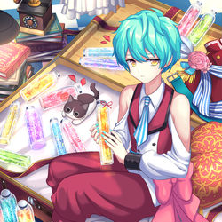 This is a pixiv picture whose title is みどり.