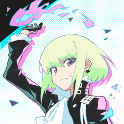 This is a pixiv picture whose title is ▼.
