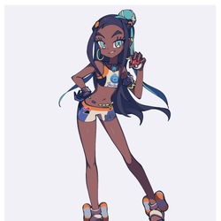 This is a pixiv picture whose title is Nessa.
