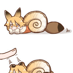 This is a pixiv picture whose title is キタツムリ.