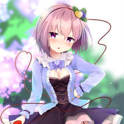 This is a pixiv picture whose title is さとり様.