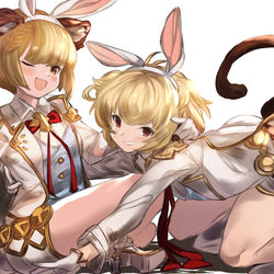 This is a pixiv picture whose title is ボクとわし.