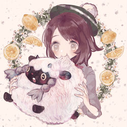 This is a pixiv picture whose title is 甘党.