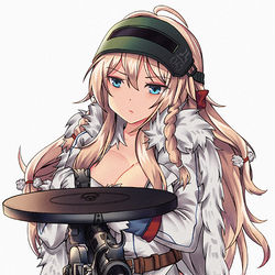 This is a pixiv picture whose title is DP-28.