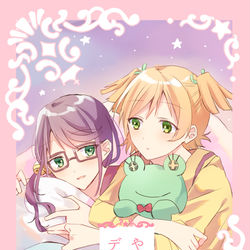 This is a pixiv picture whose title is 【GLFes27】やすらぎのデューオ【新刊サンプル】.