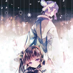 This is a pixiv picture whose title is 小さい小さい大きな背中.