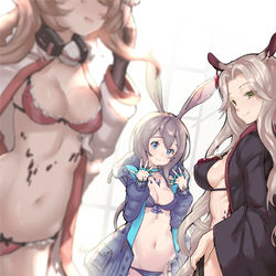 This is a pixiv picture whose title is 身體檢查.