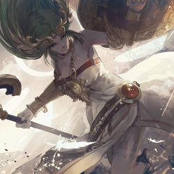 This is a pixiv picture whose title is Paltena.
