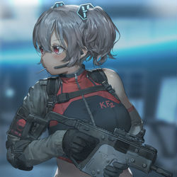 This is a pixiv picture whose title is KILLING FLOOR 2 SWAT (キリングフロア2).